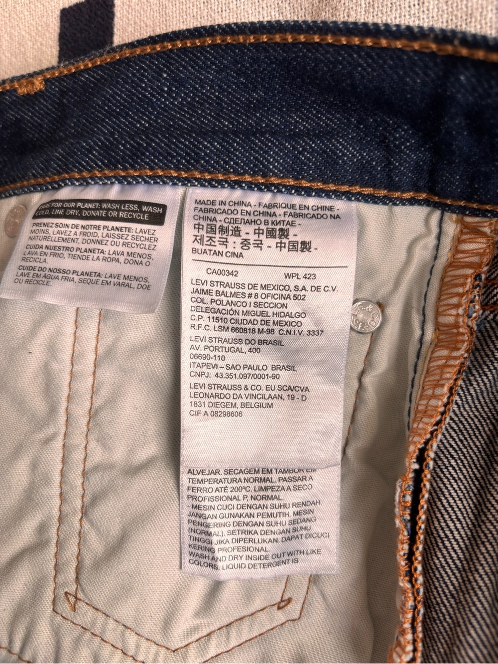 Rigid Levi’s 501s, Super Dark Wash, 26 - Picture 5 of 11